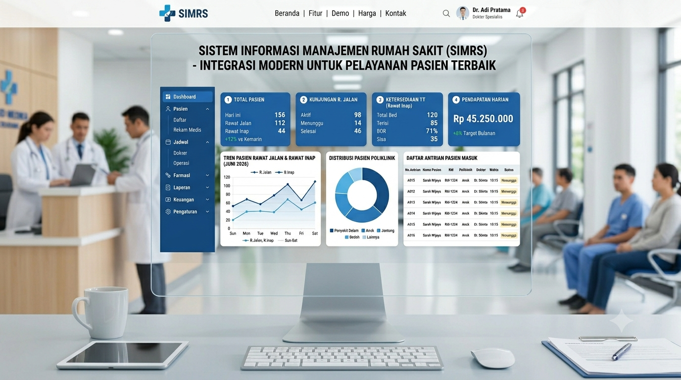 Sistem Informasi Manajemen Rumah Sakit (SIMRS)