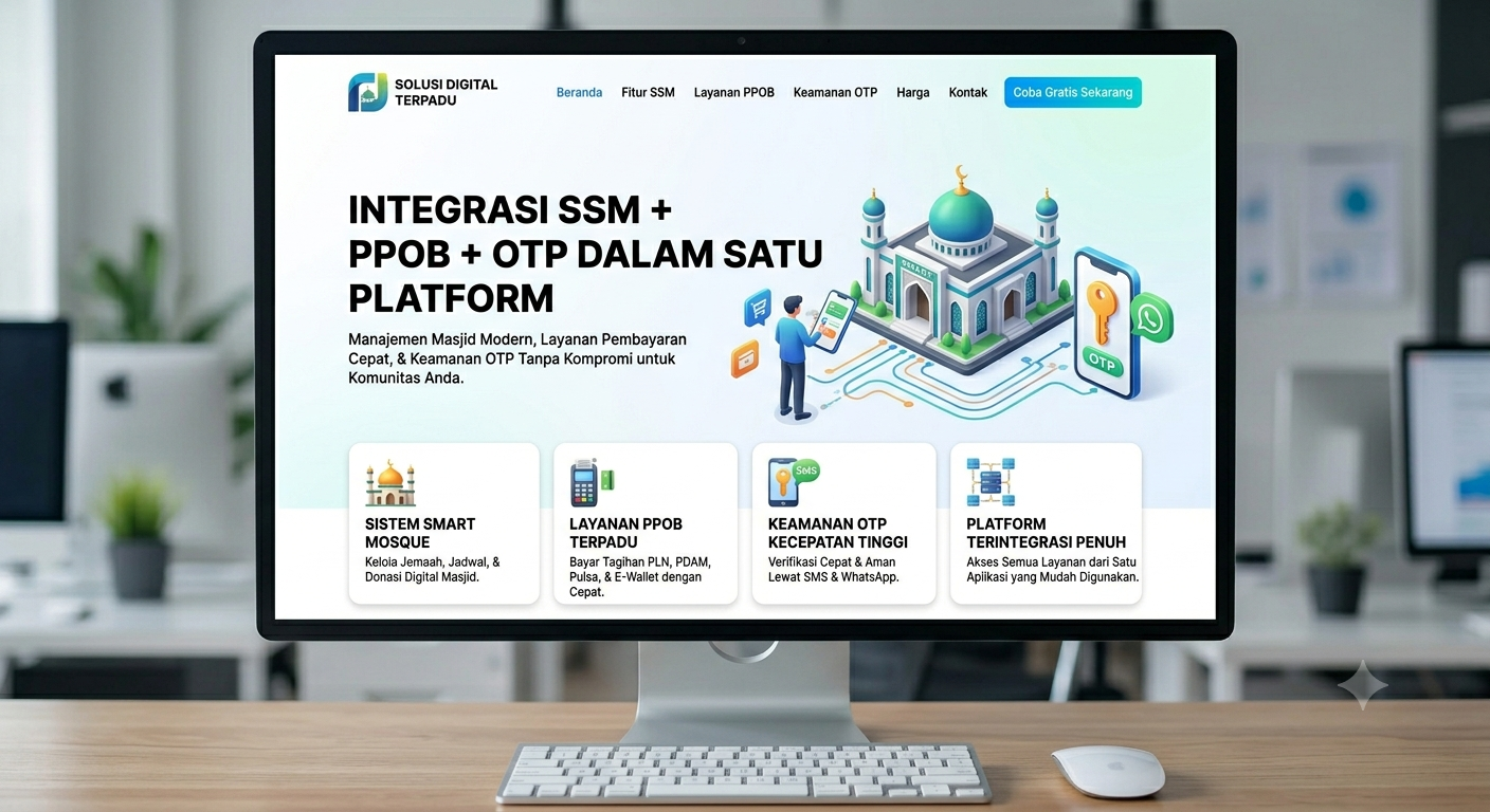 Panel SMM + PPOB + OTP Premium